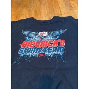 Speedo‎ USA Swimming America's Swim Team Graphic T-Shirt XXL